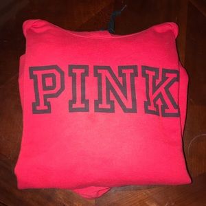 Pink hoodie